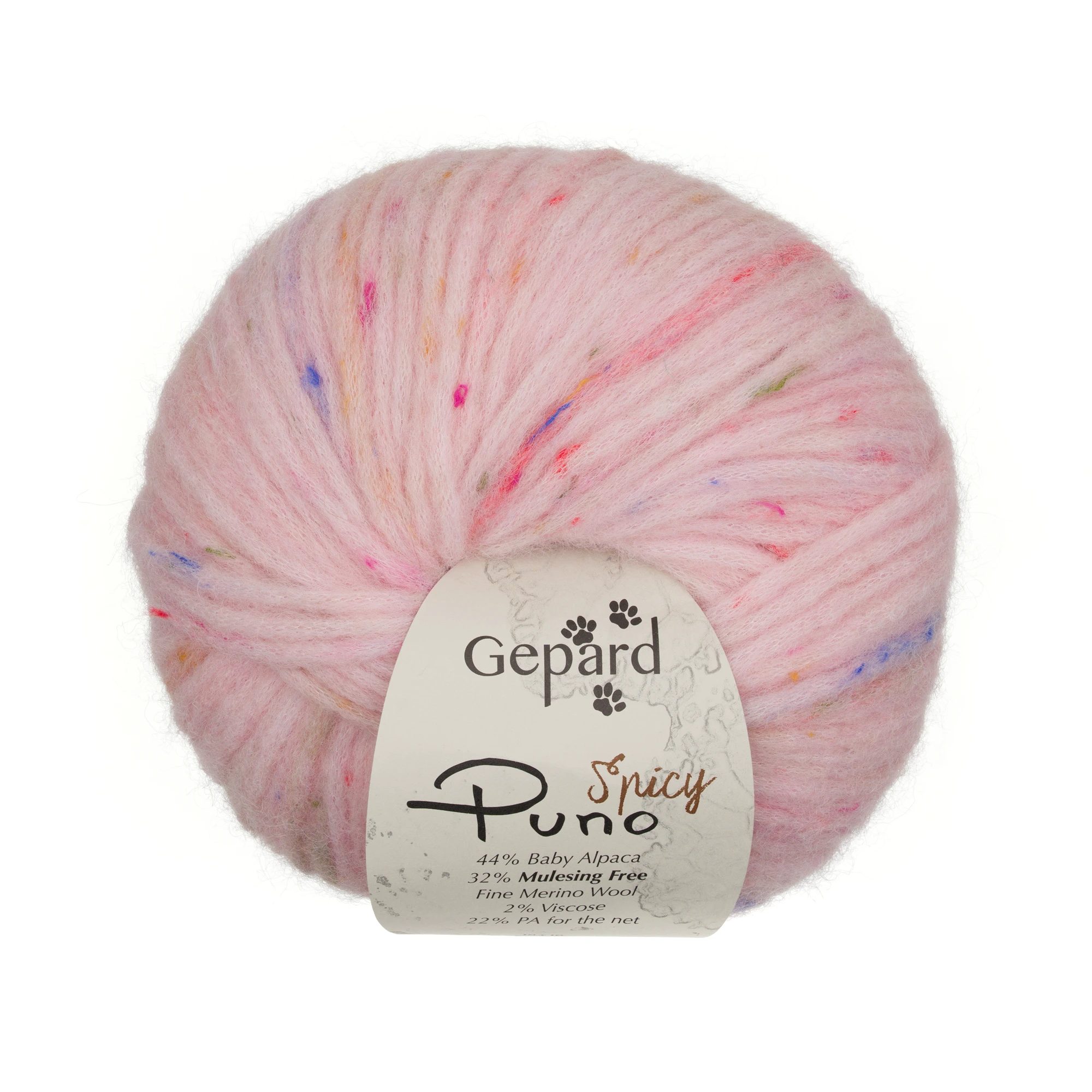 Gepard Puno - Spicy 0014 Rosa mit bunten Punkten