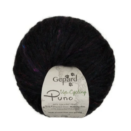 Gepard Puno - Up-Cycling 1599 Schwarz Meliert