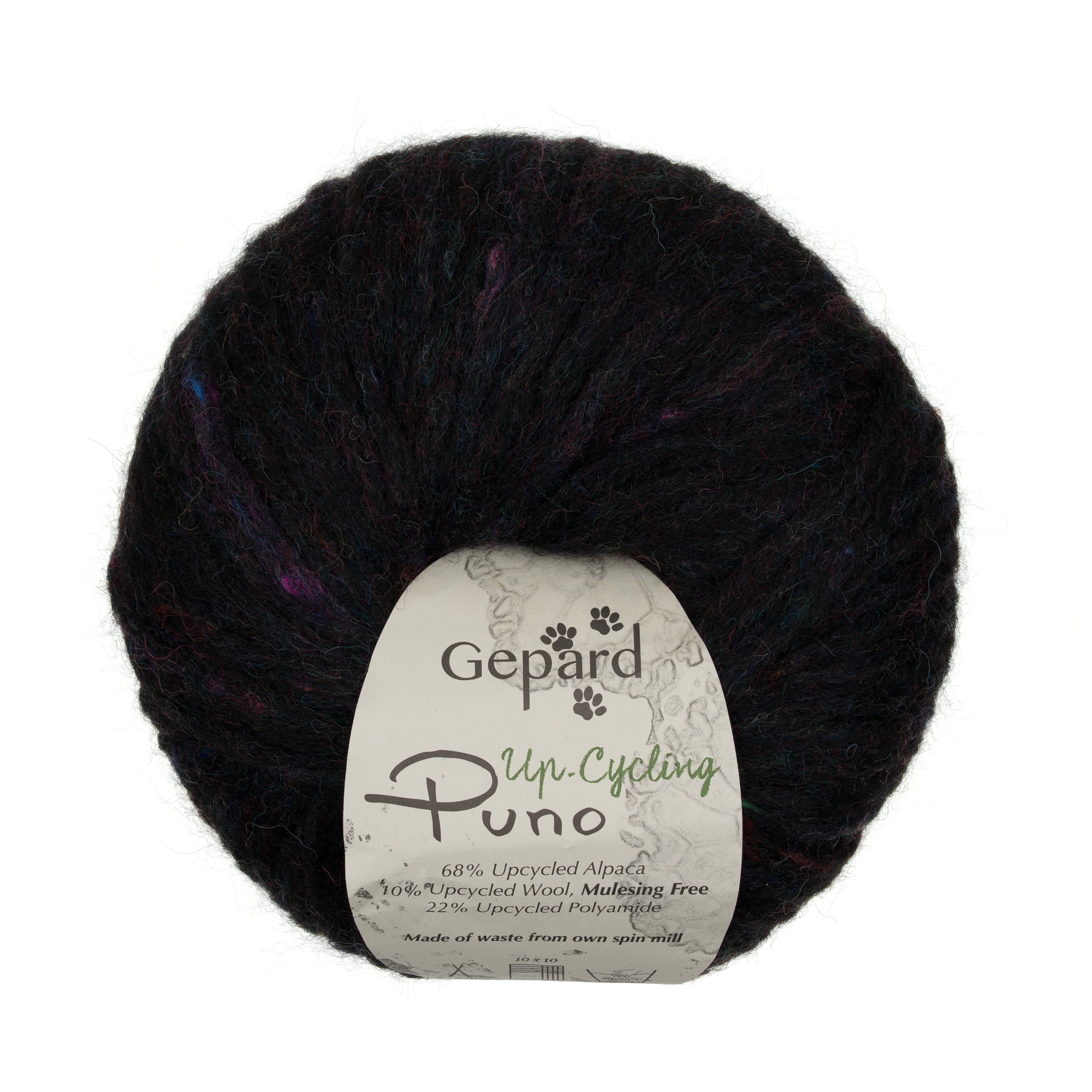 Gepard Puno - Up-Cycling 1599 Schwarz Meliert