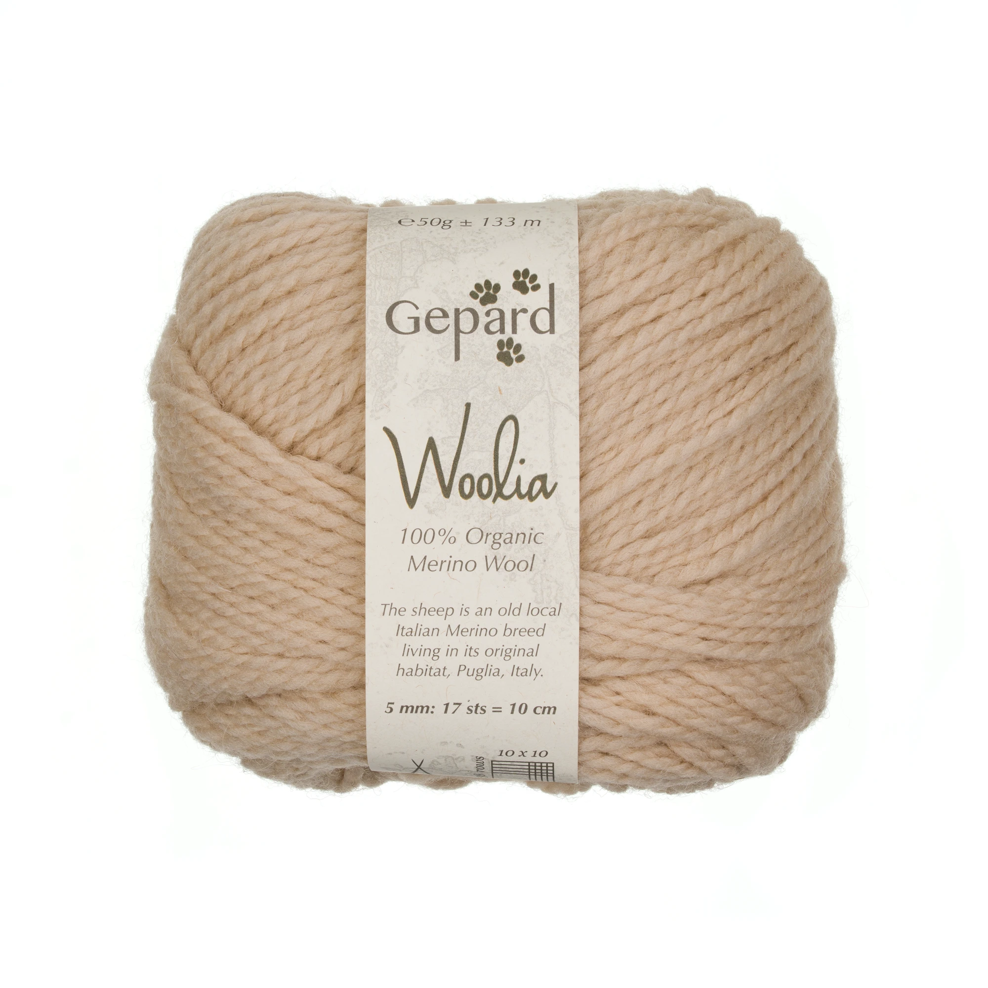 Gepard Woolia - 0105 Beige