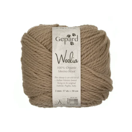 Gepard Woolia - 0140 Dunkles Beige