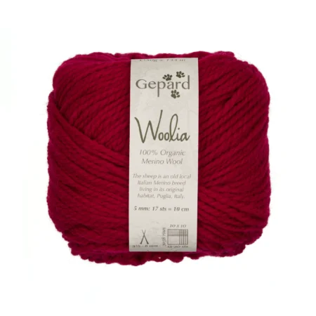 Gepard Woolia - 0450 Tiefes Himbeerrot