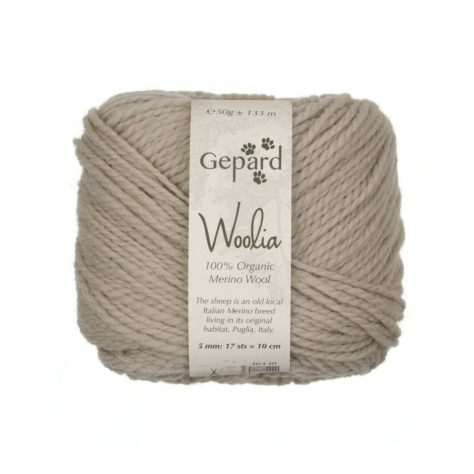 Gepard Woolia - 0530 Greige