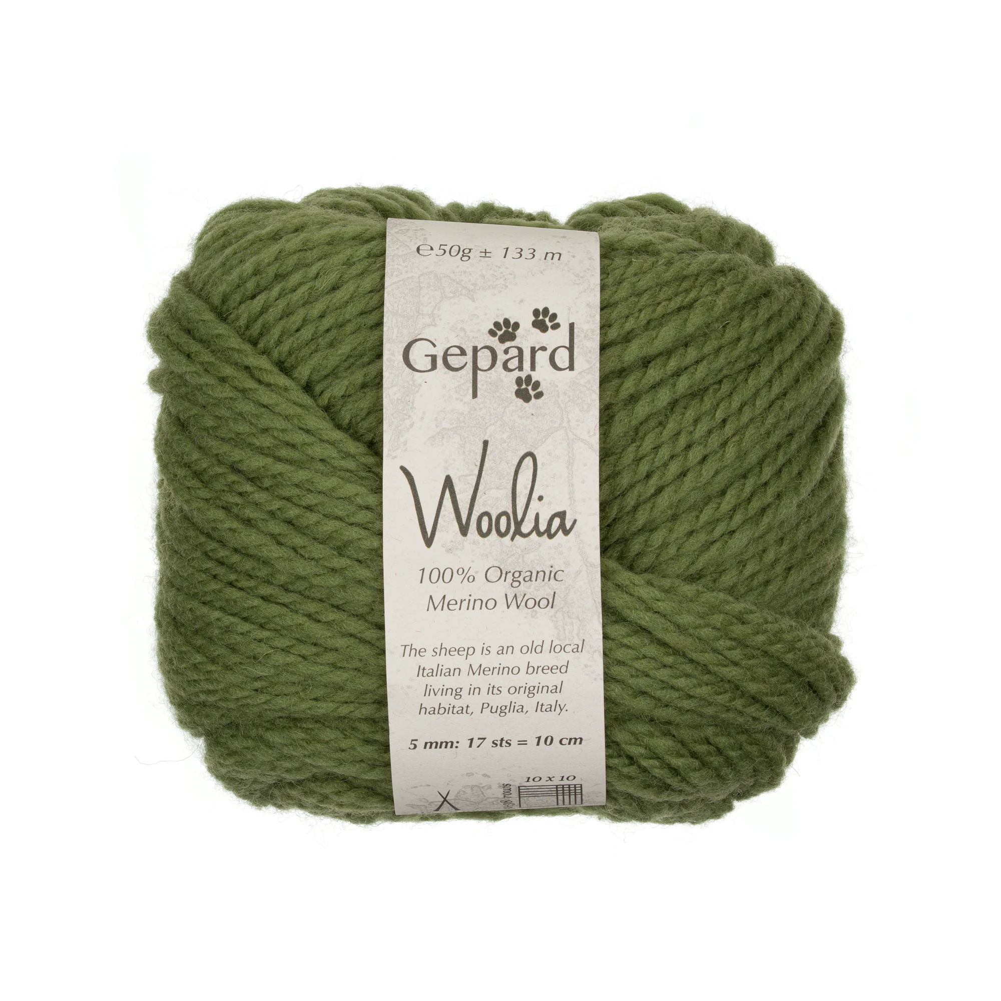 Gepard Woolia - 0860 Olivgrün