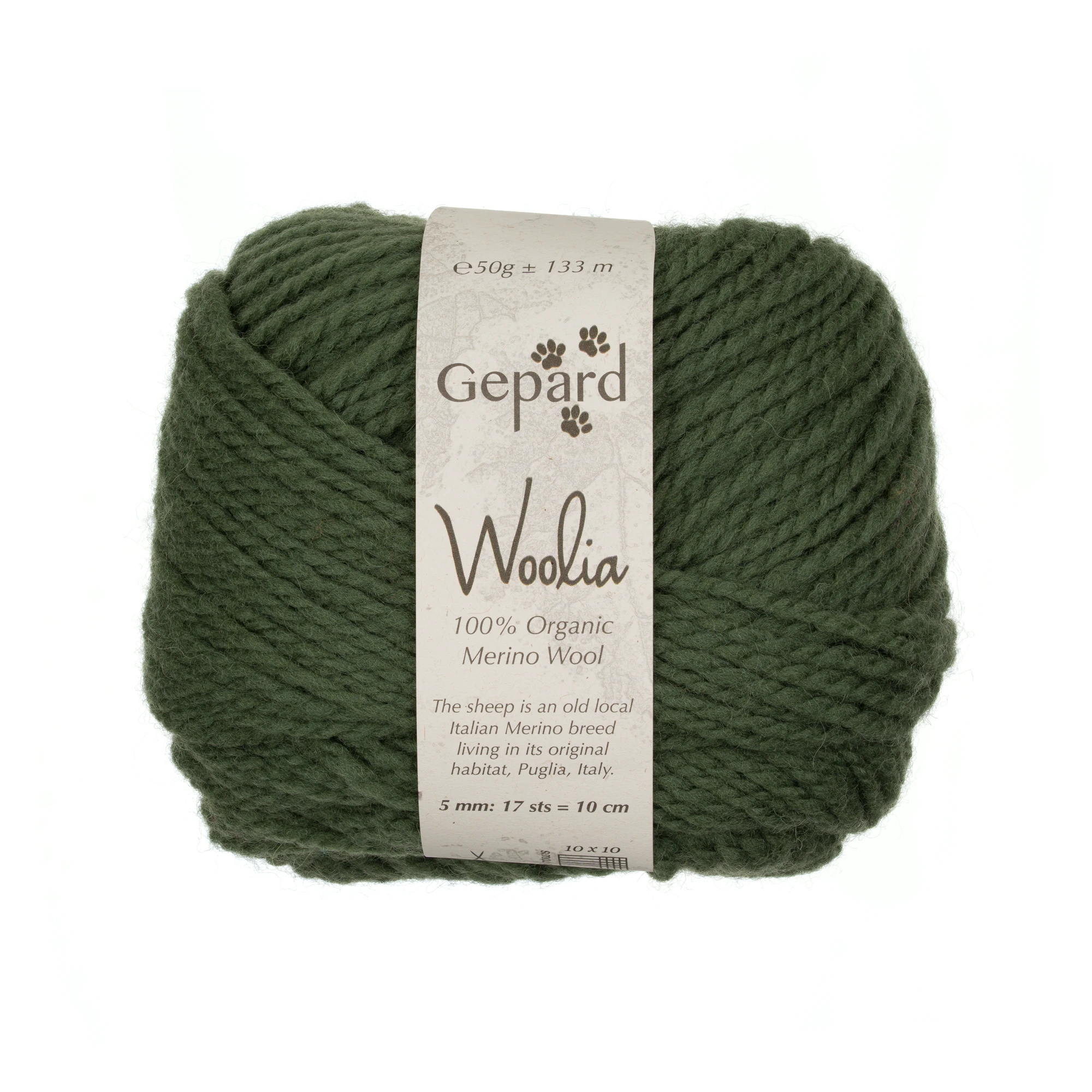 Gepard Woolia - 0866 Tannengrün