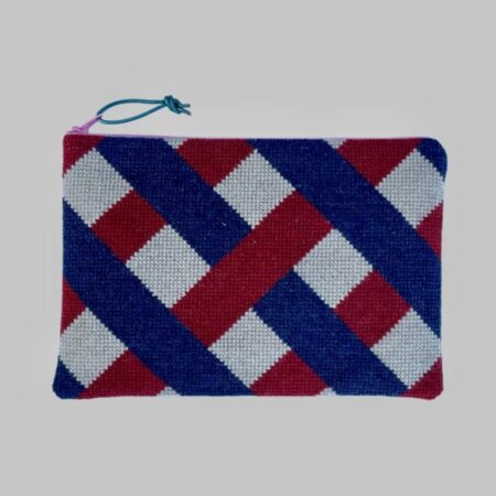 Baldyre Stickset Clutch - TRICOLORE