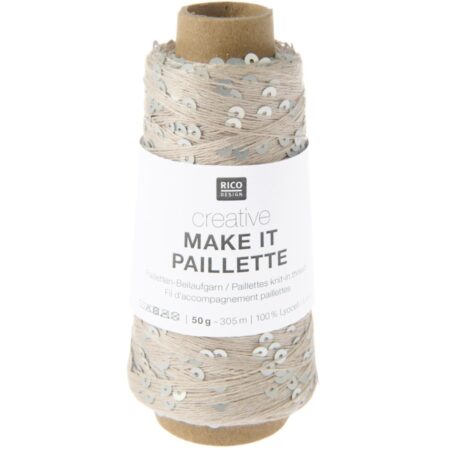 Rico Design Make it Paillette -  001 Beige