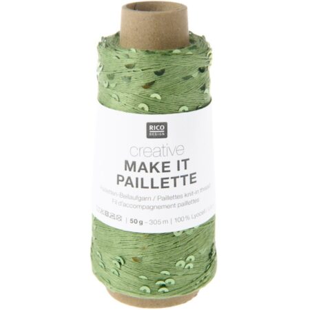 Rico Design Make it Paillette - 002 Grün Glanz