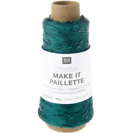 Rico Design Make it Paillette - 003 Petrol