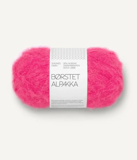 Sandnes Borstet Alpakka - 4518 Pink