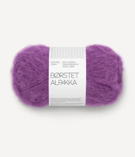 Sandnes Borstet Alpakka - 5045 Klassisch Violett