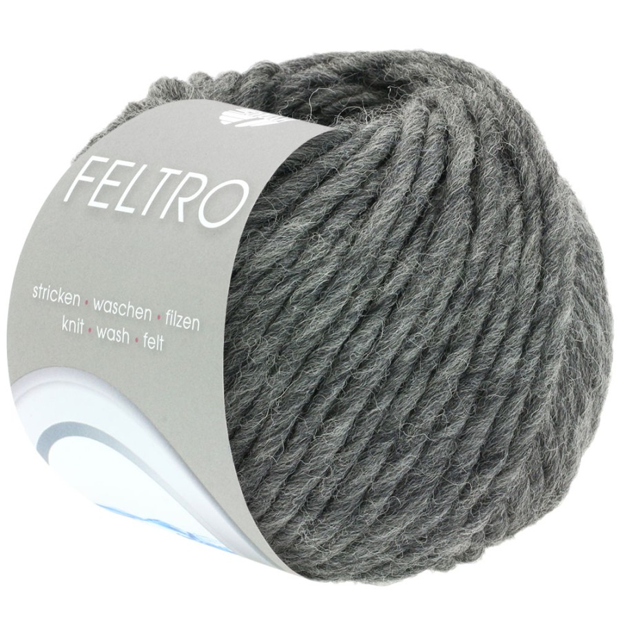 Lana Grossa Feltro - 004 Grau