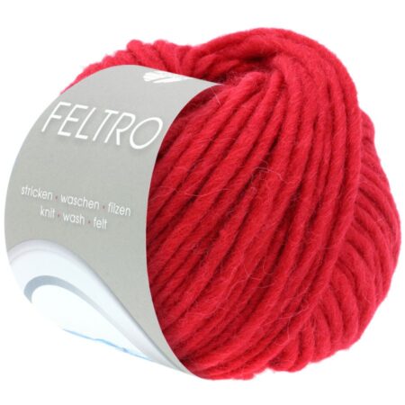 Lana Grossa Feltro - 007 Rot