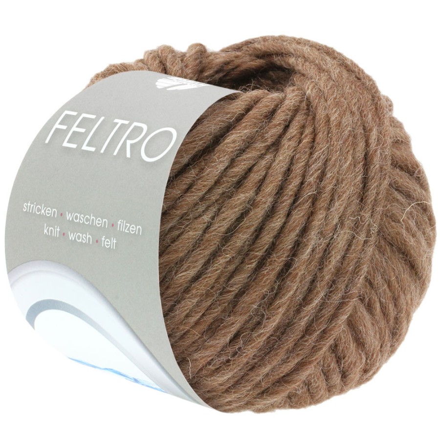 Lana Grossa Feltro - 023 Braunbeige