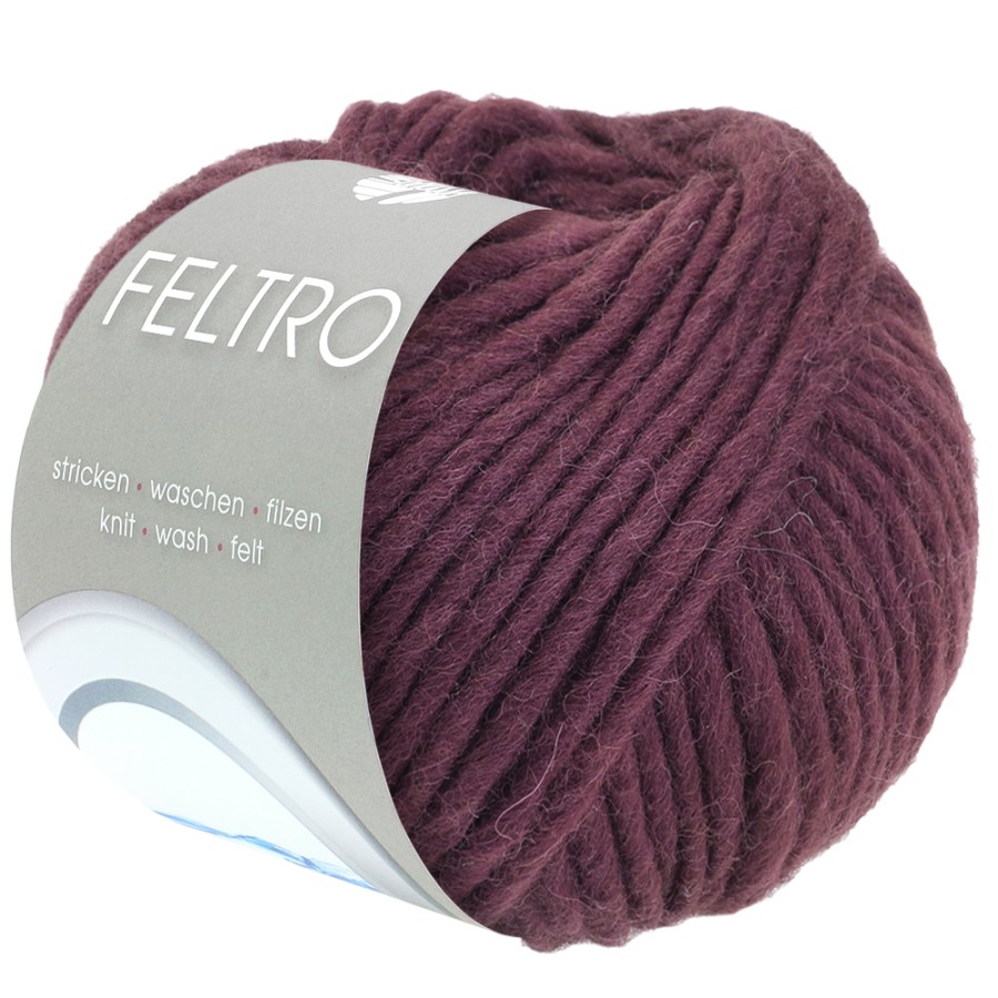 Lana Grossa Feltro - 124 Heidelbeersorbet